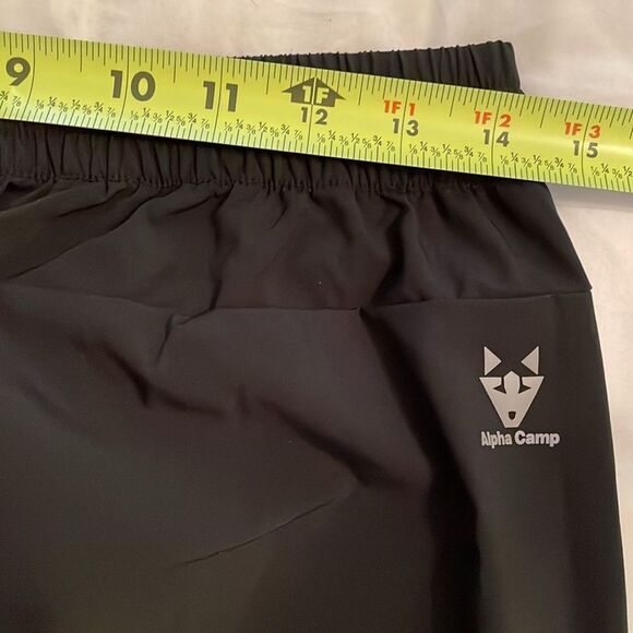 Alpha Camp Black Lightweight Jogger Pants Womens Size Medium UPF 50+ - Picture 5 of 11